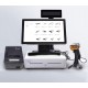 Equip Cash Register Drawer for Point of Sale (POS) System, 4 Bill/8 Coin Compartments, Removable Coin Slots, RJ11 connector