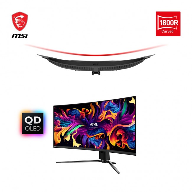 MSI MAG 341CQPDE QD-OLED computer monitor 86.4 cm (34