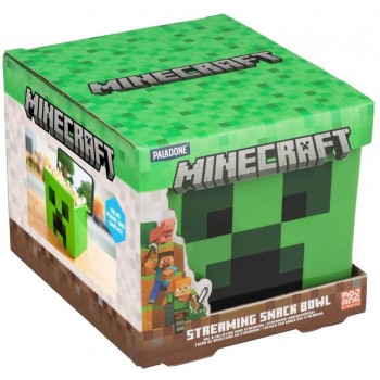 PP MINECRAFT CREEPER STREAMING SNACK BOWL