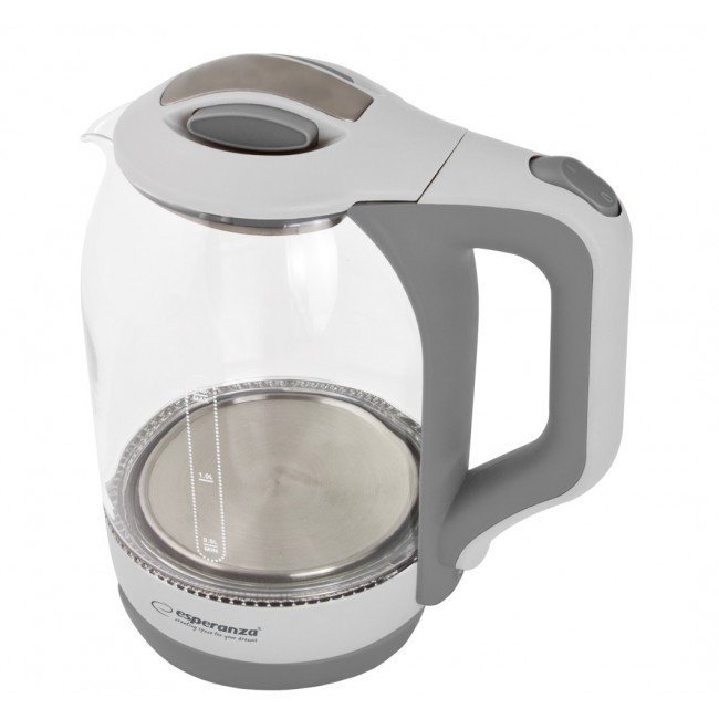 Esperanza EKK025W Electric kettle 1.7 L White, Multicolor 1500 W