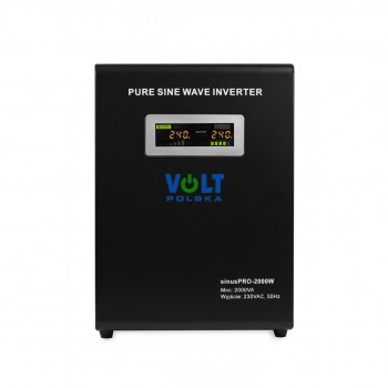 VOLT CONVERTER POLAND SINUSPRO-2000W 24V 1400/2000W