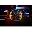 Asetek Closed D Orange Leather Rim Racing wheel