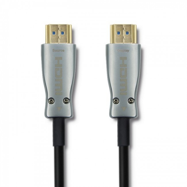 Qoltec 50474 HDMI cable 30 m HDMI Type A (Standard) Black, Silver