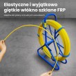 Extralink Cable pulling rod Pilot 6mm 150m glass fibre FRP, d. 6mm, l. 150m, yellow