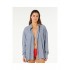 Koszula damska RIP CURL Beach Days Pinstripe Shirt niebieska - XS
