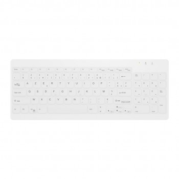 Contour Design Active Key Contour QuickClean Medical Keyboard Removable Cover Compact Wired White C7012