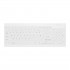 Contour Design Active Key Contour QuickClean Medical Keyboard Removable Cover Compact Wired White C7012