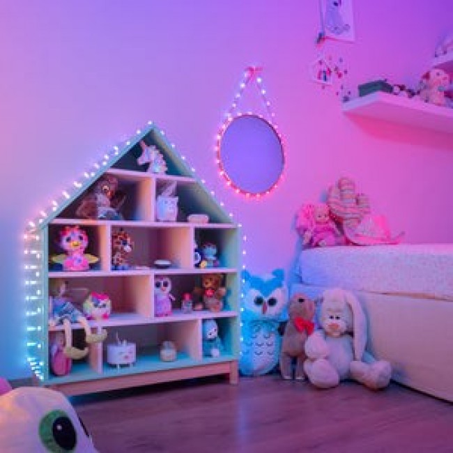 Twinkly Candies LED Christmas tree lights TWKP200RGB-G 6 m 200 lights Twinkly Candies LED Christmas tree lights TWKP200RGB-G 6 m 200 lights