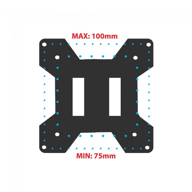Esperanza ERW019 monitor mount / stand 68.6 cm (27