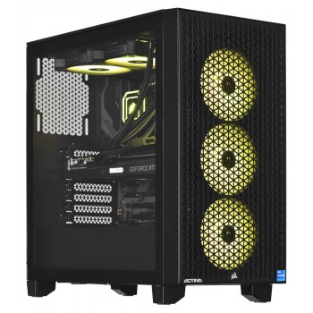 Actina 5901443337850 PC Midi Tower Intel Core i5 i5-13600KF 32 GB DDR5-SDRAM 2 TB SSD NVIDIA GeForce RTX 4070 Ti Black