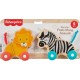 Fisher-Price Wooden Push-Along Animals