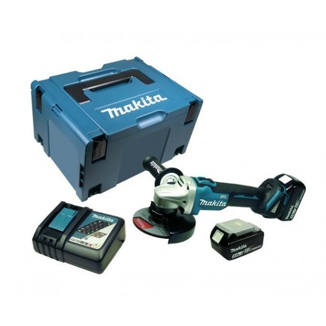 Makita DGA506RTJ angle grinder 12.5 cm 8500 RPM 2.5 kg Makita DGA506RTJ angle grinder 12.5 cm 8500 RPM 2.5 kg