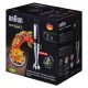 Braun MQ 7025X 0.6 L Immersion blender 1000 W Black, Stainless steel Braun MQ 7025X 0.6 L Immersion blender 1000 W Black, Stainless steel