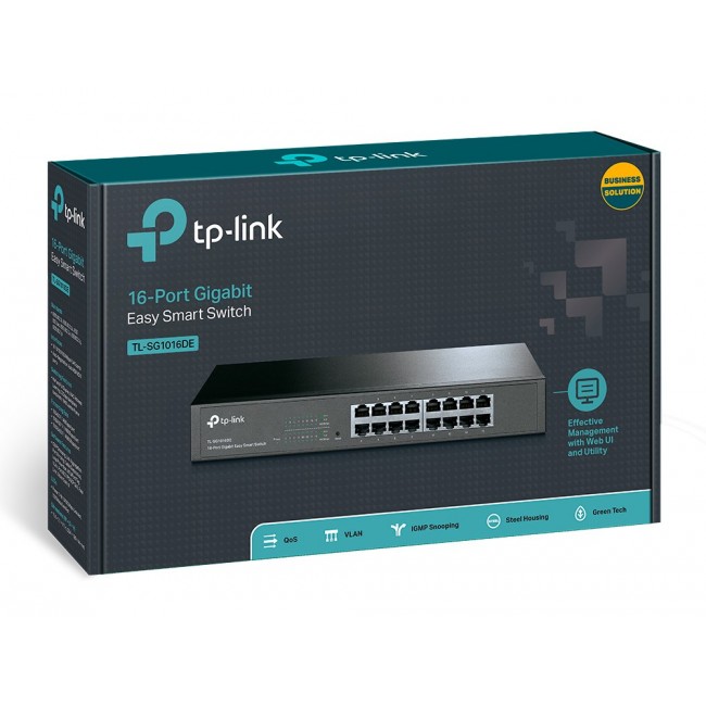 TP-Link 16-Port Gigabit Easy Smart Network Switch TP-Link 16-Port Gigabit Easy Smart Network Switch