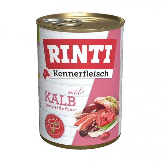 RINTI Kennerfleisch Veal - wet dog food - 400g