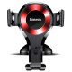 Gravity car mount Baseus Osculum for phone (red) Gravity car mount Baseus Osculum for phone (red)