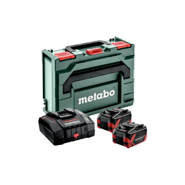 METABO AKUMULATOR 18V 8,0Ah LIHD XTREME 2szt. + ADOWARKA ASC 290 METABOX METABO AKUMULATOR 18V 8,0Ah LIHD XTREME 2szt. + ADOWARKA ASC 290 METABOX
