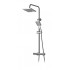 THERMO COLUMN WITH SQUARE SHOWER HEADS