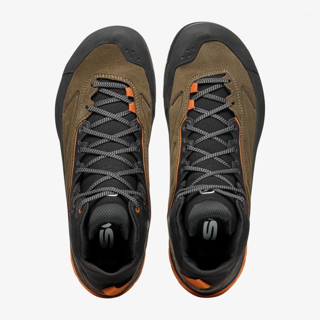 Scarpa RAPID XT MID GTX, 45, Caribou Brown - Rust Orange