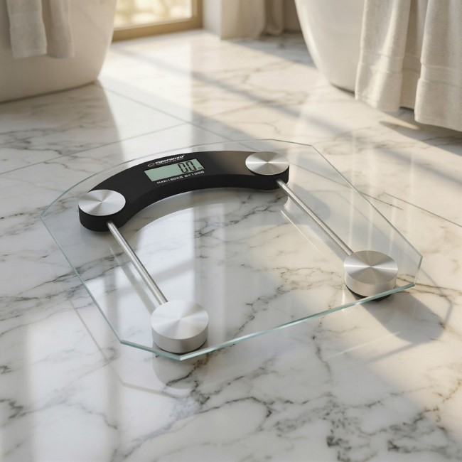 Esperanza EBS008K personal scale Electronic personal scale Rectangle Black