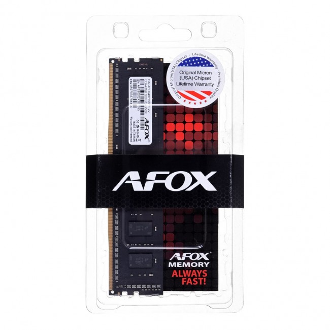 AFOX DDR4 16GB 3200MHZ CL22 AFOX DDR4 16GB 3200MHZ CL22