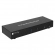 Techly IDATA DP-KVM2 KVM switch Black Techly IDATA DP-KVM2 KVM switch Black