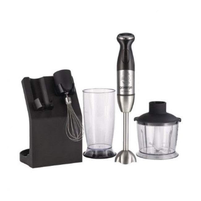 Gorenje HBC807QB 0.5 L Hand mixer 800 W Black, Stainless steel