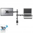 Neomounts FPMA-D550NOTEBOOK Monitor arm with laptop holder 10-32