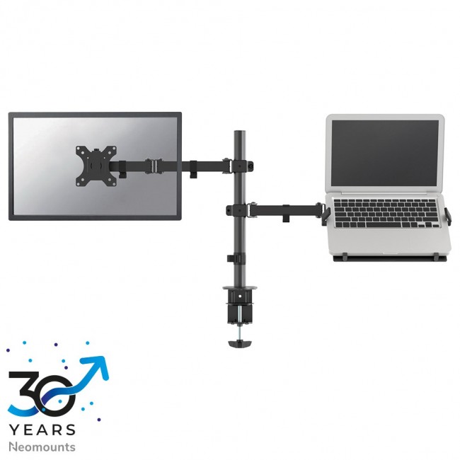 Neomounts FPMA-D550NOTEBOOK Monitor arm with laptop holder 10-32