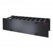 APC NetShelter Cable Management, Horizontal Cable Manager, 3U, Single Side with Cover, 482.6 x 133.35 x 165.1 mm APC NetShelter Cable Management, Horizontal Cable Manager, 3U, Single Side with Cover, 482.6 x 133.35 x 165.1 mm