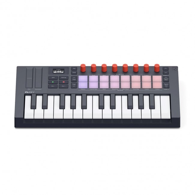 Novation FLKEY 2 Mini 25 - MIDI keyboard dedicated to FL Studio software, 25 keys.