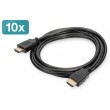 Digitus HDMI High Speed with Ethernet Connection Cable, Pack of 10 pcs