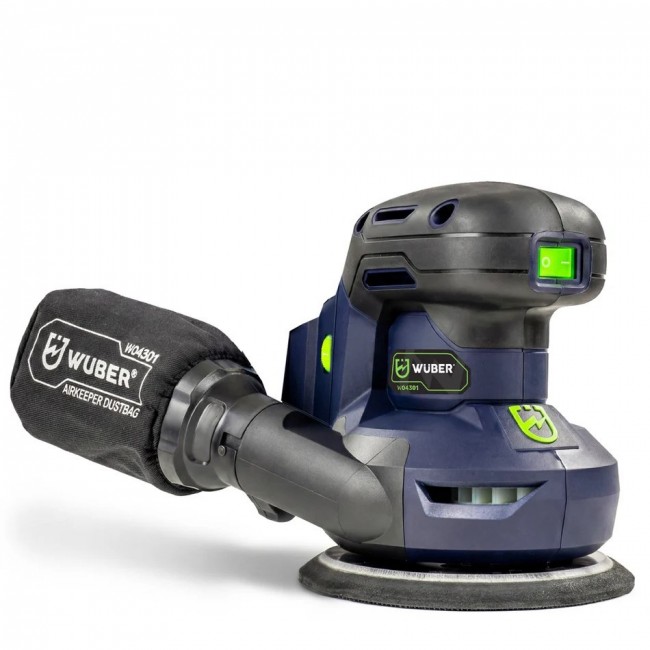 W04301 WUBER 125mm cordless orbital sander