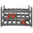 ROTHO Vario Wine Rack Anthracite - Stand for 6 Bottles