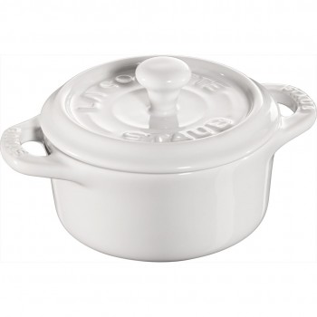 Staub Mini Cocotte Round - 200 ml, White