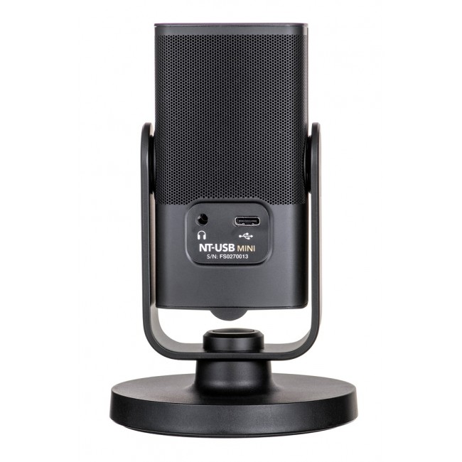 R DE NT-USB mini Black Table microphone R DE NT-USB mini Black Table microphone