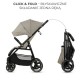 Kinderkraft pram TRIG 3 STONE BEIGE Beige Kinderkraft pram TRIG 3 STONE BEIGE Beige