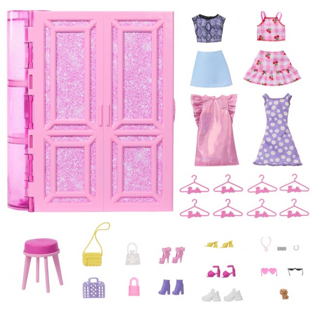BRB WARDROBE OF DREAMS 3.0 BARBIE HXD59 PUD1 BRB WARDROBE OF DREAMS 3.0 BARBIE HXD59 PUD1