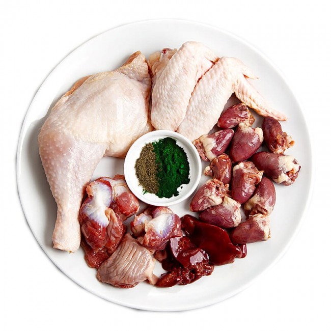 3COTY 48. Chicken with spirulina - wet cat food - 180g 3COTY 48. Chicken with spirulina - wet cat food - 180g