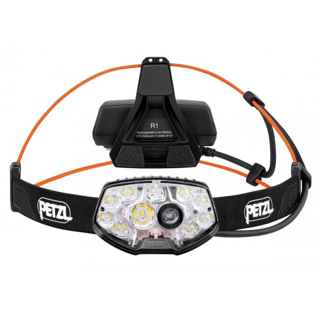 Petzl NAO RL Black, Orange Headband flashlight LED Petzl NAO RL Black, Orange Headband flashlight LED