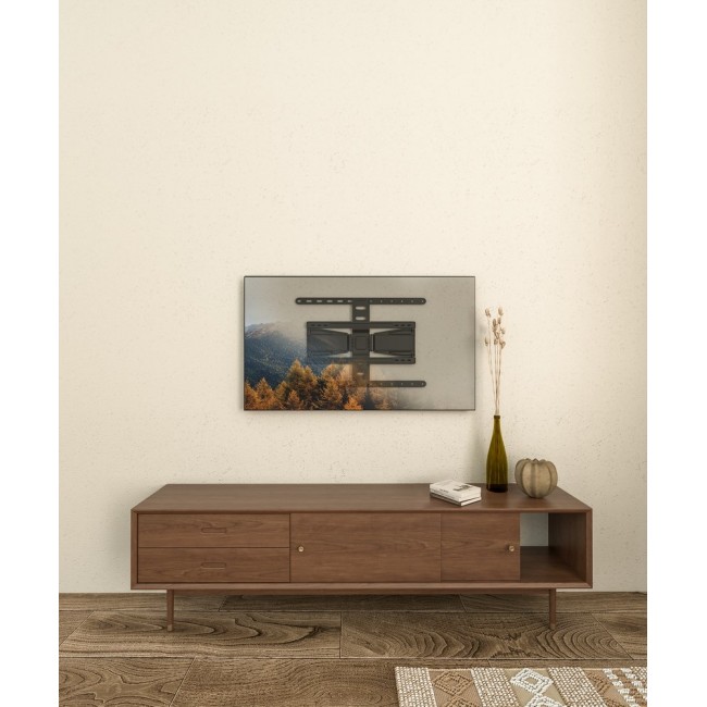 Gembird WM-90ST-02 Full-motion TV wall mount, 43 -90 , black