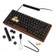Sharkoon 100068081 keyboard Home USB QWERTZ German Black, Wood