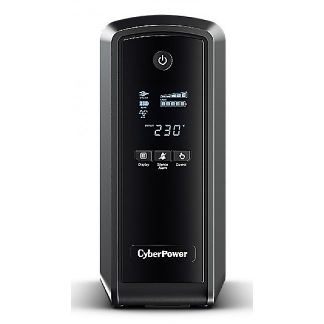 CyberPower CP900EPFCLCD uninterruptible power supply (UPS) Standby (Offline) 0.9 kVA 540 W 6 AC outlet(s)