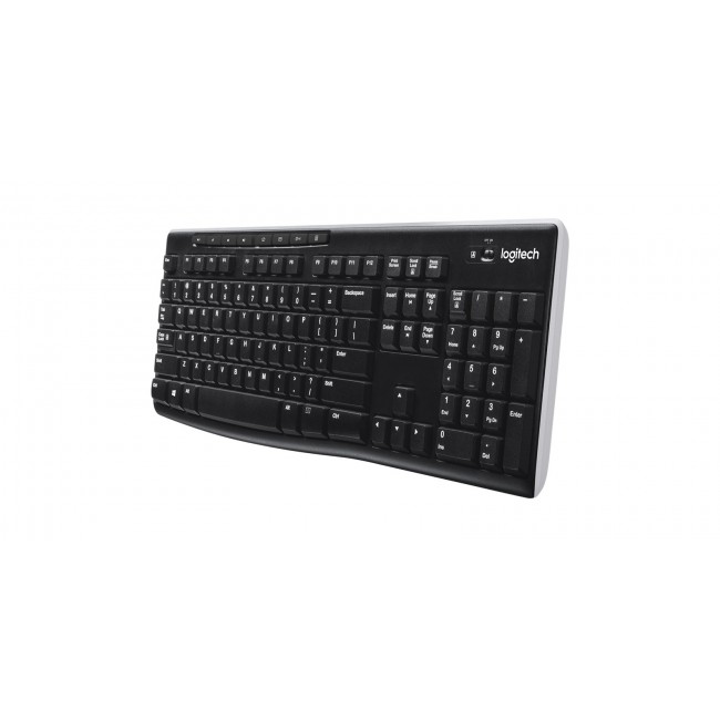 Logitech K270 keyboard RF Wireless QWERTY Black