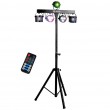 LIGHT4ME Belka LED Par Derby Laser - lighting kit