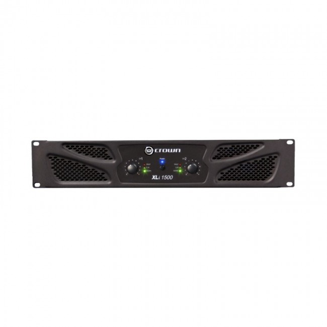 Crown XLi 1500 2.0 channels Performance/stage Black