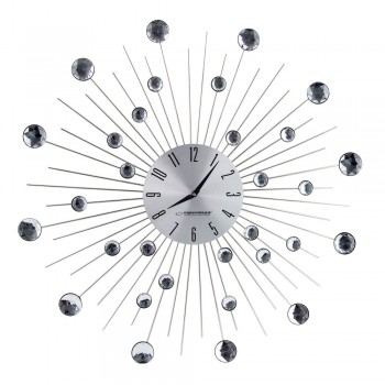 Esperanza EHC002 wall clock Mechanical wall clock Round Stainless steel