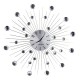 Esperanza EHC002 wall clock Mechanical wall clock Round Stainless steel Esperanza EHC002 wall clock Mechanical wall clock Round Stainless steel
