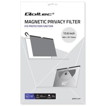 Qoltec GDPR Privacy Filter for MacBook Air 13.6