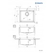 1-bowl steel sink
